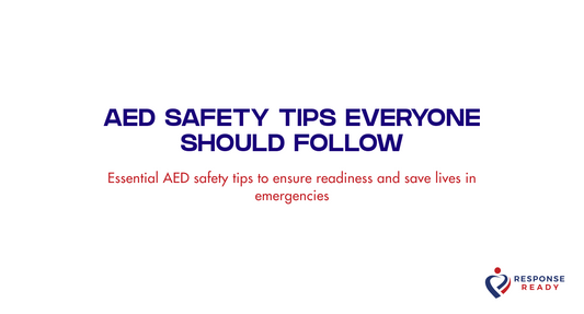 AED safety tips everyone should follow
