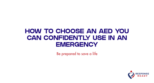 How to choose an AED you can confidently use in an emergency