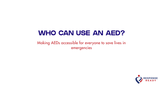 Who can use an AED?
