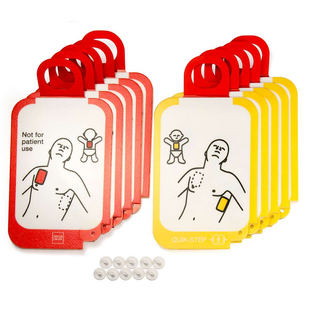 Physio-Control LIFEPAK® CR2 AED Training System Replacement Electrode Pads