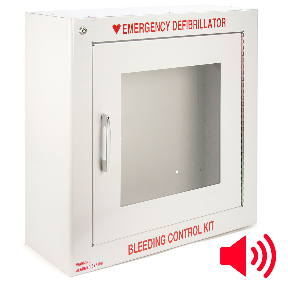 Standard AED Wall Cabinet with Alarm