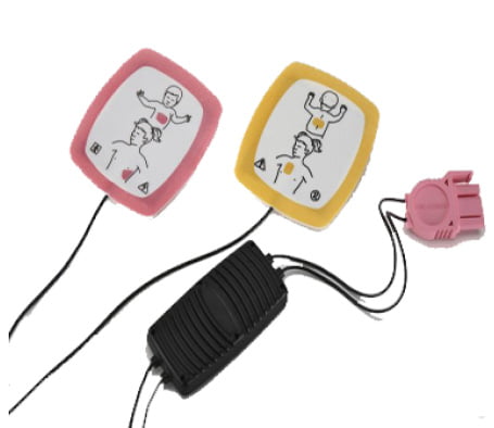LIFEPAK 500/1000/CR Plus Training Pediatric Pads Complete Kit, 5 Pairs