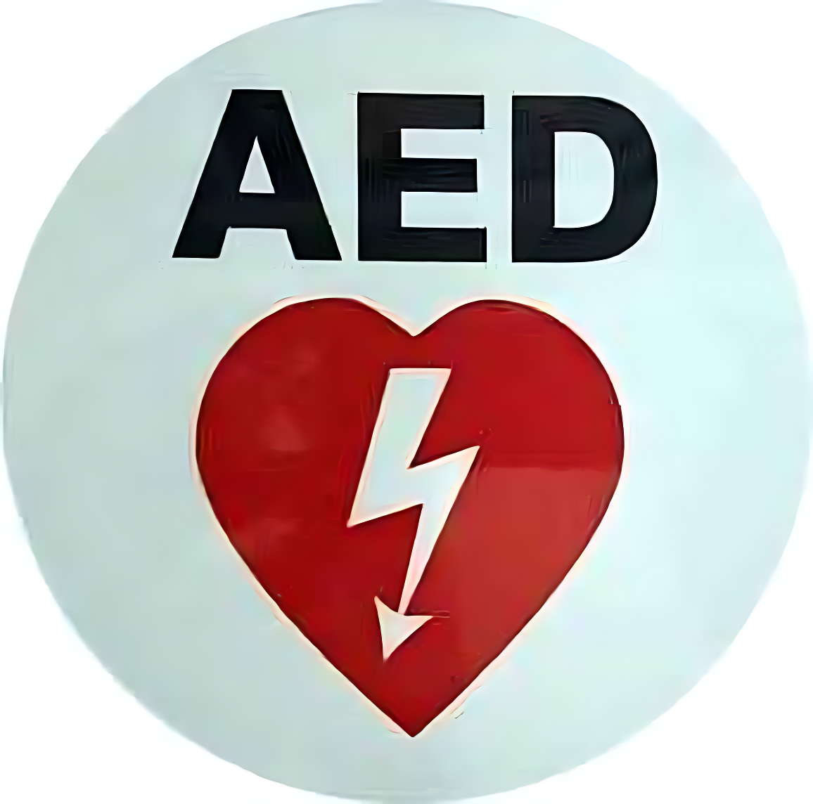 AED On-Site Decal