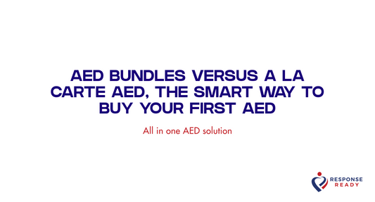 AED bundles versus a la carte AED, the smart way to buy your first AED