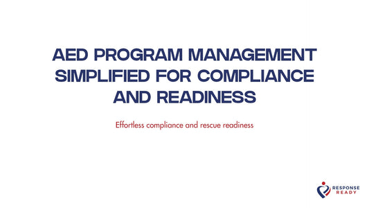 AED program management simplified for compliance and readiness