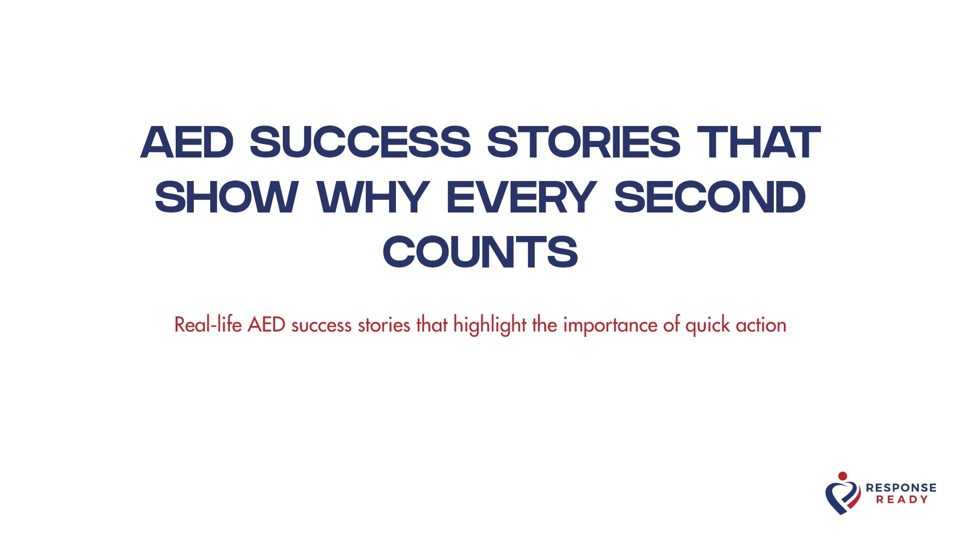 AED success stories that show why every second counts