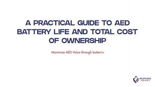 A practical guide to AED battery life and total cost of ownership