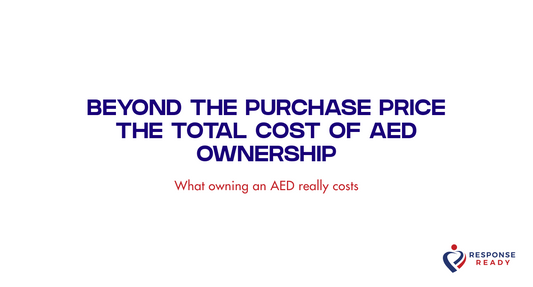 Beyond the purchase price the total cost of AED ownership