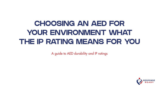 Choosing an AED for your environment what the IP rating means for you