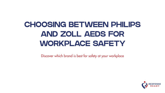 Choosing between Philips and Zoll aeds for workplace safety