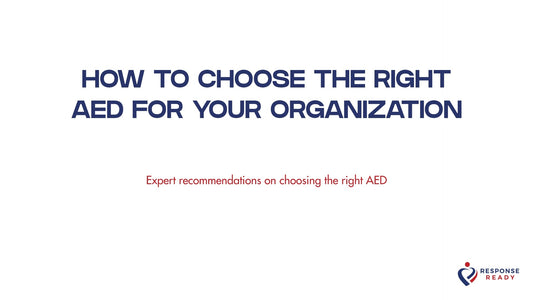 How to choose the right AED for your organization