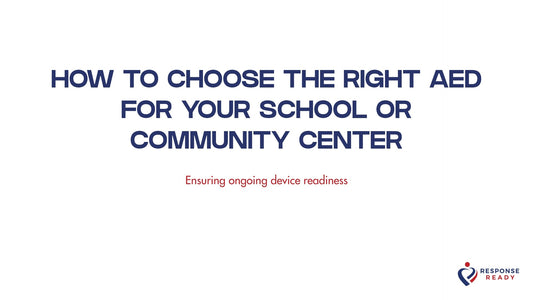 How to choose the right AED for your school or community center