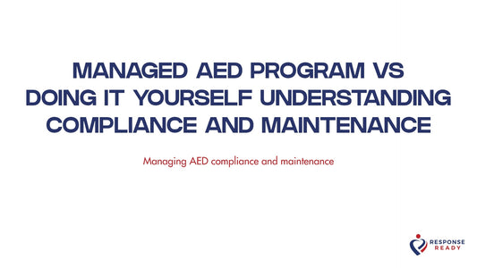 Managed AED program vs doing it yourself understanding compliance and maintenance
