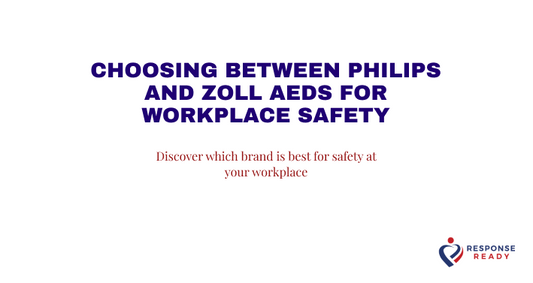 Choosing between Philips and Zoll aeds for workplace safety