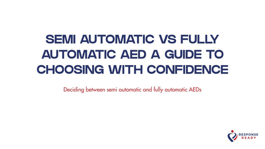 Semi automatic vs fully automatic AED a guide to choosing with confidence