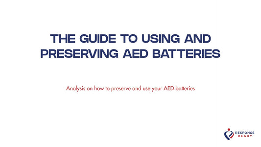 The guide to using and preserving AED batteries