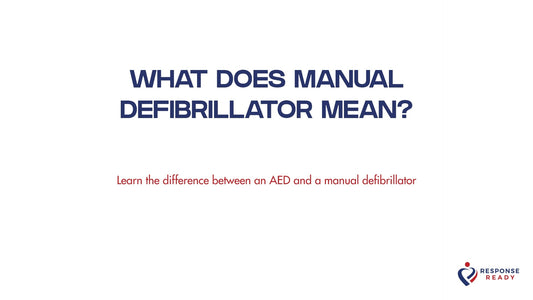 WHAT DOES MANUAL DEFIBRILLATOR MEAN?