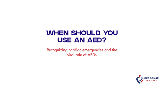 When should you use an AED?