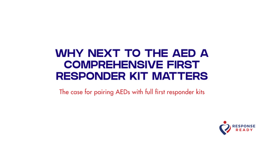 Why next to the AED a comprehensive first responder kit matters