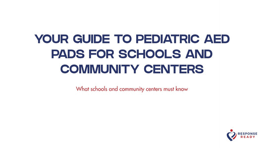 Your guide to pediatric AED pads for schools and community centers