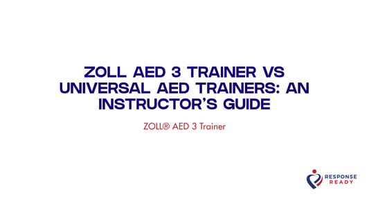 Zoll AED 3 trainer vs universal AED trainers an instructor's guide