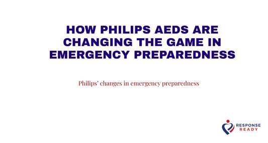 How Philips AEDs are changing the game in emergency preparedness