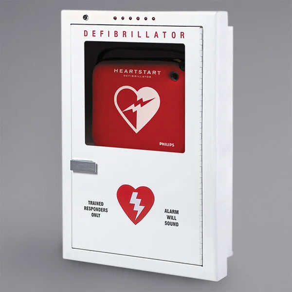 Philips Semi-Recessed Mount AED Cabinet