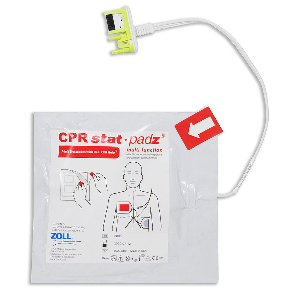 2-Piece Zoll CPR Stat Padz 8-Pack 8900-0400