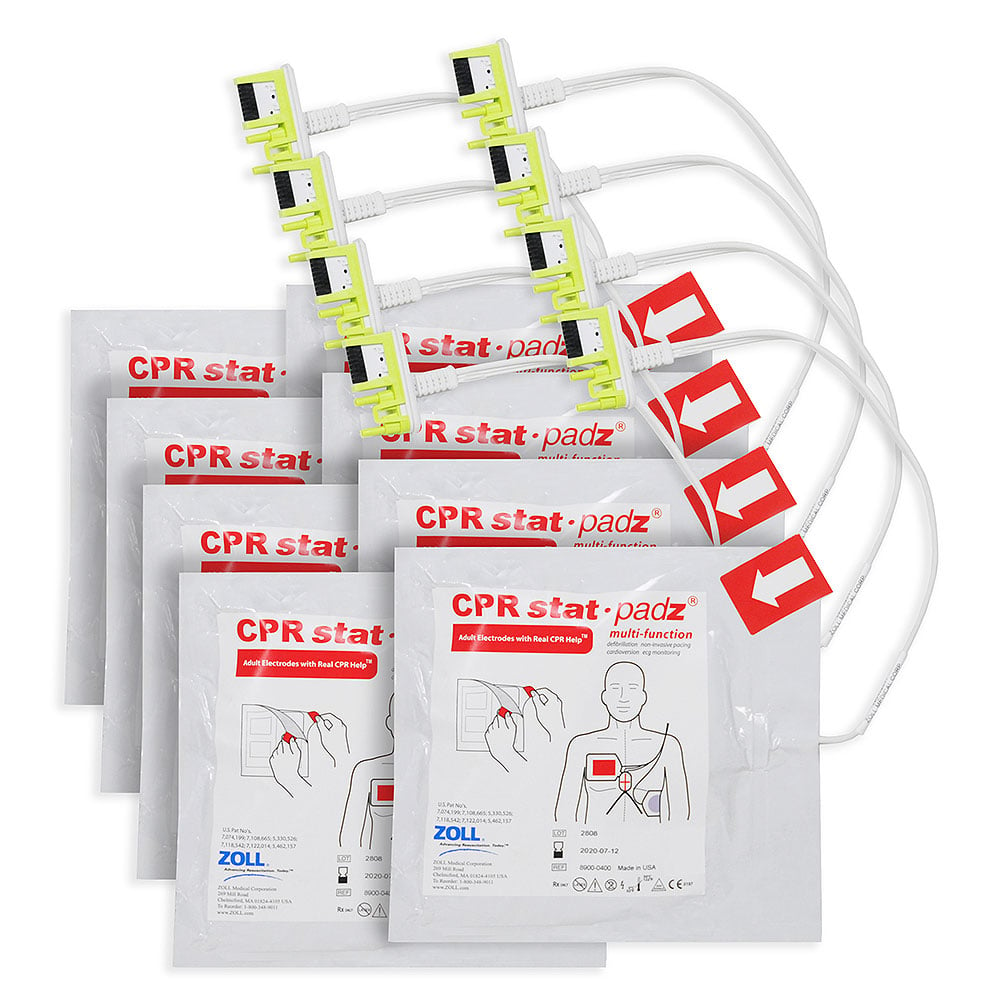 2-Piece Zoll CPR Stat Padz 8-Pack 8900-0400