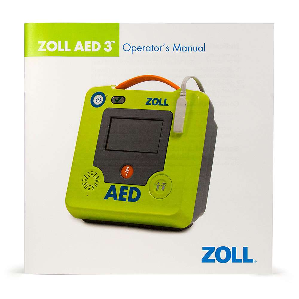 Operator's Manual for ZOLL AED 3 BLS - DISCONTINUED