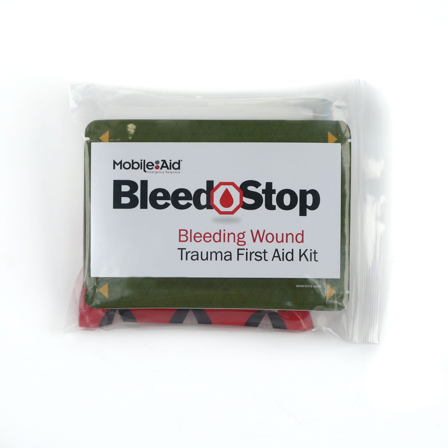 Clear-View™ BleedStop High-Capacity Backpack Kit with 12 Bleeding Control Throw Packs