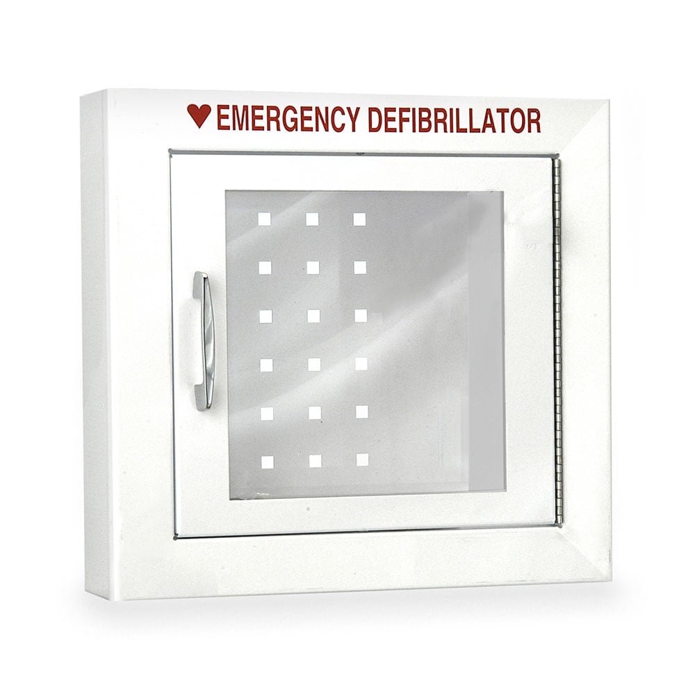 Compact AED Wall Cabinet with Alarm