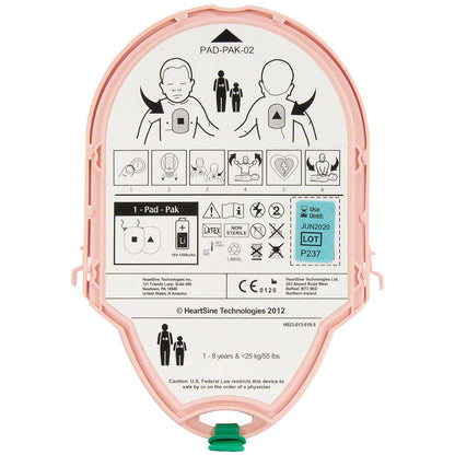 HeartSine Samaritan Pediatric Pad-Pak (Pads & Battery)