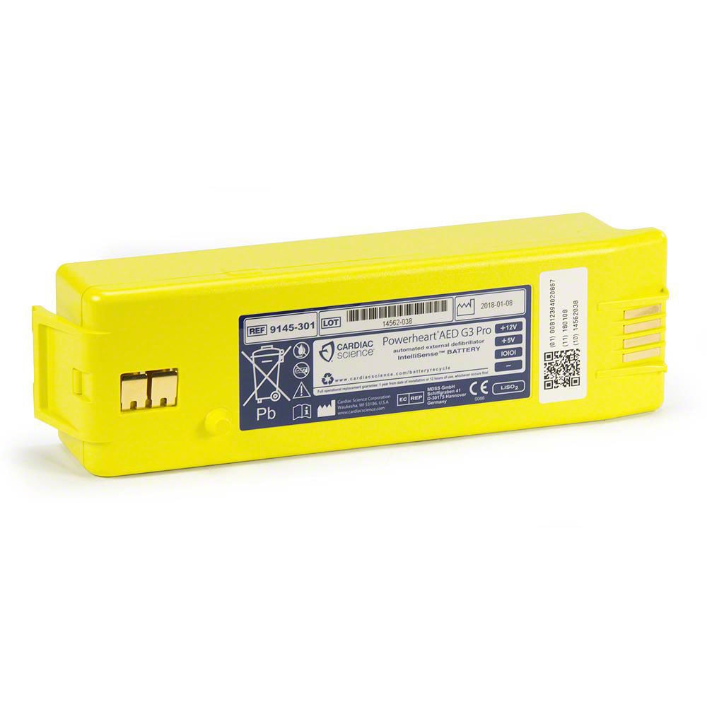 IntelliSense Lithium Battery for Powerheart AED G3 Pro (9145-301)