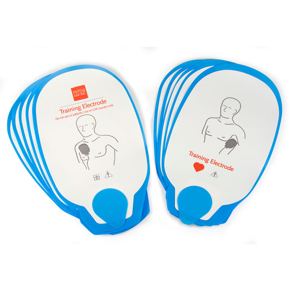 LIFEPAK 500 AED Training Adult Pad Kit (5 Pair) w/ Cable & Pouch