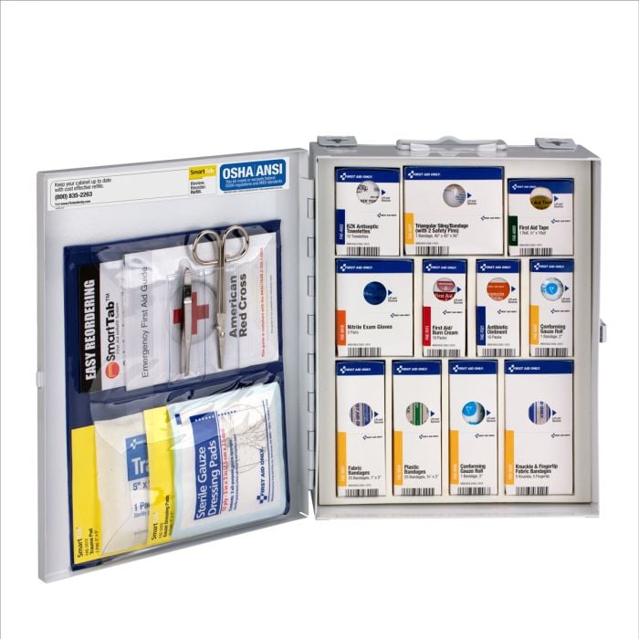 Medium Metal SmartCompliance First Aid Cabinet