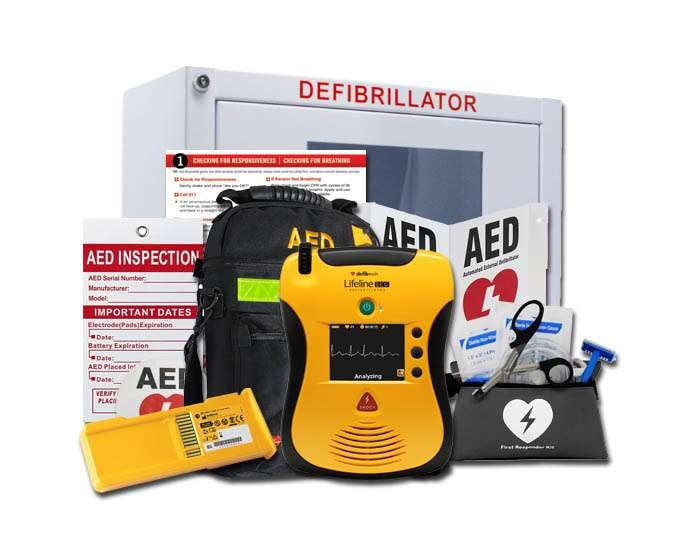 Defibtech Lifeline ECG AED Value Package