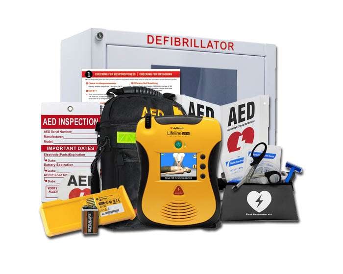 Defibtech Lifeline View AED Package