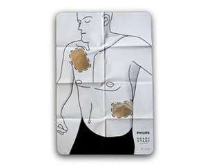 Philips Adult Pad Placement Guide