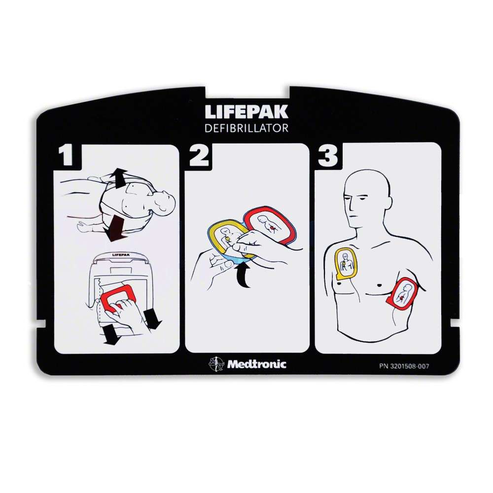 Physio-Control LIFEPAK CR Plus/EXPRESS AED Quick Reference Card
